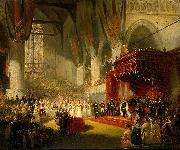 Nicolaas Pieneman, The Inauguration of King William II in the Nieuwe Kerk, Amsterdam, 28 November 1840